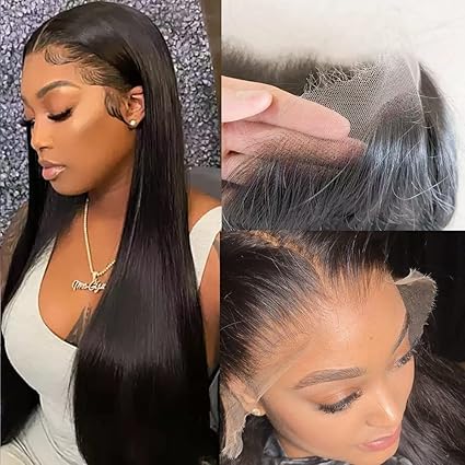 81,3 cm 250 densité corps ondulé Full 13 x 6 HD Lace Front perruques de cheveux humains pré-épilés brésiliens vierges vierges sans colle avec ligne de cheveux naturelle